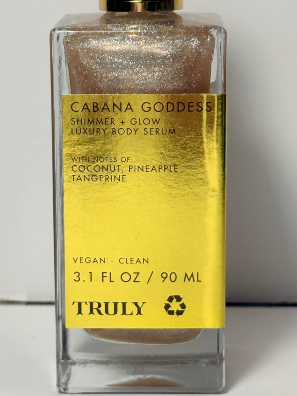Truly Cabana Goddess Shimmer + Glow Body Serum - Coconut - Pineapple - Tangerine